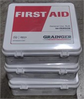 Grainger 50 Person OSHA First Aid Kits (Unopened)