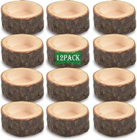 Tea Light Candle Holders Wooden
