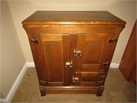 antique oak icebox