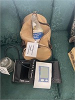 Blood pressure machine bag of bandages
