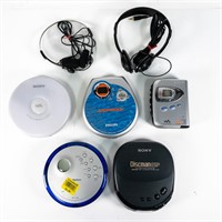 (5) Assorted Cassette and CD Portable Players