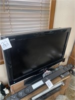 Sharp 32” tv with remote