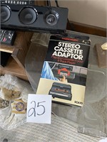 Stereo cassette adapter