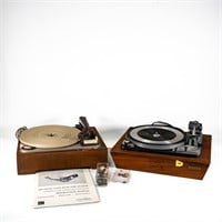 (2) Dual Turntable Dual 1091 and 1006