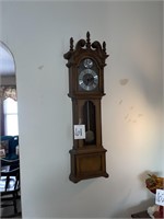 VTG hanging wall clock grandfather clock style