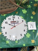 sawblade clock