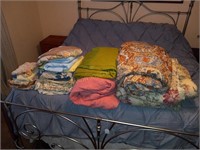 Assortment of Bedding Linens
