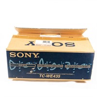 NOS Sony TC-WE435 Stereo Cassette Player