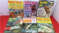 SPORTS AFIELD MAGAZINES 1959,60'S & 70'S