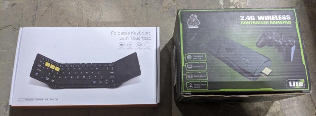 Foldable Keyboard With Touchpad and 2.4G Wireless