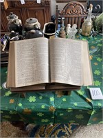 Bible on stand