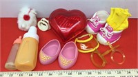 CABBAGE PATCH SHOES, BIBS, HATS, BOTTLES