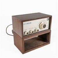 KLH Model Eighteen FM Tuner & Wood Cabinet Case