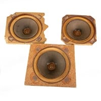 (3) KLH Henry Kloss 10" Early Suspension Woofers
