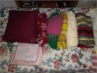 Assorted Blankets & Fabrics
