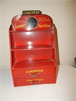 1940's Carburetor Display Parts Cabinet