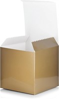 12 Pack Premium Gold Square High Gloss Gift Boxes