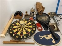 Group vintage collectibles - sports, stein, etc.