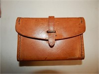 1943 WWII Era Sears Leather Ammo Case Pouch