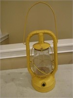yellow barn lantern