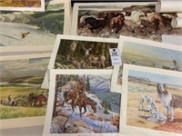 COLLECTION OF ART PRINTS