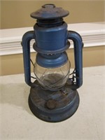 blue barn lantern