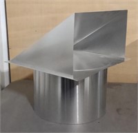 Aluminum Wall Vent, 15" x 15". 1' Dia Hole