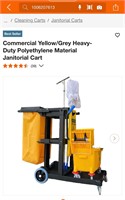 Commercial janitorial cart