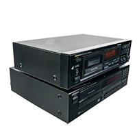 Kenwood DP-M5560 CD & Onkyo TA-R301 Cassette