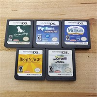 5 Nintendo DS Games