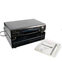 Sony CDP-CA7ES 5 Disc Changer & Panasonic PV-8661