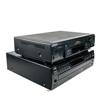 Sony SLV-998HF VCR & JVC XL-F254 5 CD Changer