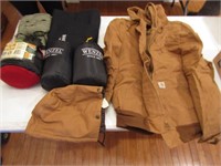 carhartt coat & winter items