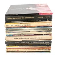 (44) Assorted Symphony Vinyl Record Titles