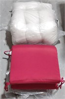 Outdoor Furniture Cushions, Red Cushion 17" x 33"