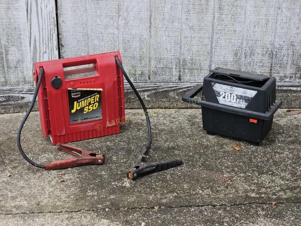 Jump Pack and Air Compressor