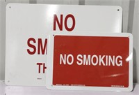 Brady "No Smoking" Signs Metal & Plastic.