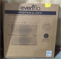 Evenflo Position & Lock Gate (31"×31")**Sealed**