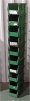 Akro Stackable Bins (11"×6"×5"). Bidding 1xtq