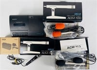 AKAI Electret ACM-100 Condenser Microphones & More