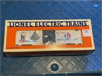 Lionel train O gauge 1996 Christmas box car