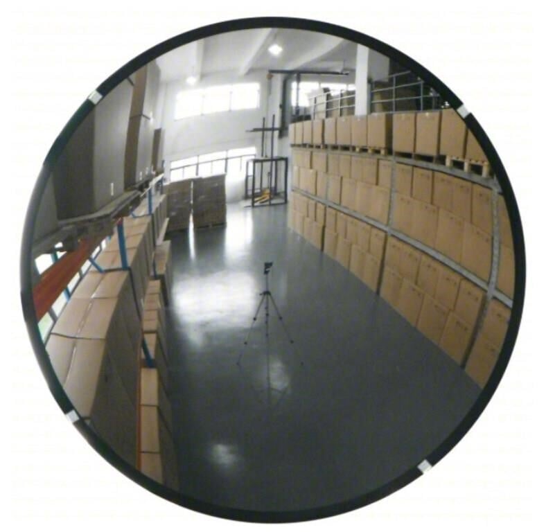 Convex Security Mirror: Round, Acrylic, 48 in