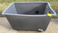 Plastic Basket Truck, 36x24x24in