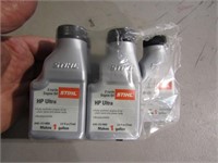 5 full jugs of stihl 2 cycle engine oil