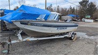 1991 Smokercraft Magnum Fishing Boat w/ 90 HP O/B*