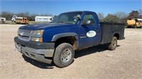 *2003 Chevy Silverado 2500HD Utility Bed GAS