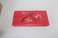 Red Box with Bird , Jewelry, Watches , Bolo Ties