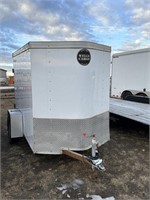 2018 5'x8' V-Nose Wells Cargo Trailer S/A