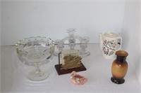 Decorative Vase, Dish, Candle Holder, More