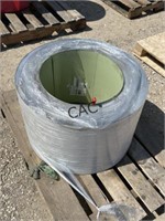 Roll of White w/Green Backer Sheet Metal